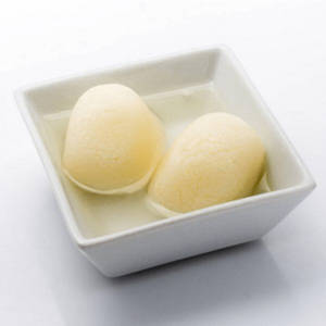 Rasgulla [ Small Sized 2pcs/approx Weight -35grams] [non Spongee]