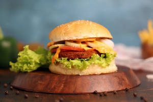 Chilli Veg Burger