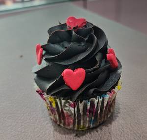 Chocolate Heart Cupcake 