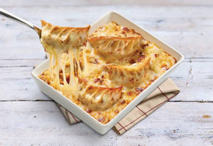 Bake Chicken Pizza Style Momo