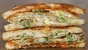 Bread Omlete Chicken Tandoori Mayo Sandwich