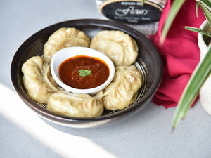 Corn & Cheese Steamed Momos