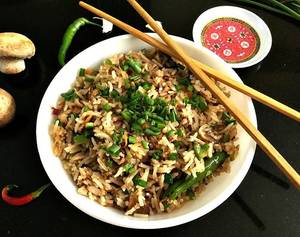 Mushroom Fried Rice