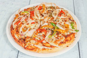 Cheese Capsicum Onion Pizza