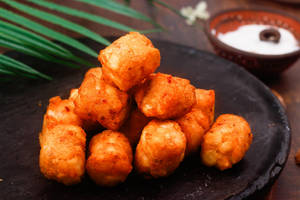 Chilli Garlic Potato Shots