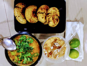 Dal Bati And Traditional Churma 