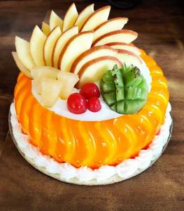Exotic Fresh Fruit Cake