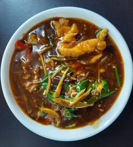 Shredded Chicken In Hunan Sauce ( spicy)