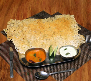 Rava plain dosa