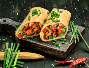 Chicken Tikka Roll
