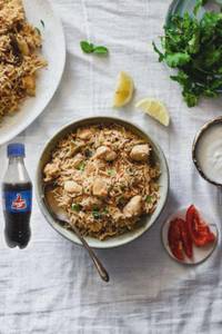 Chicken Pulao With 200ml Cold Drink 