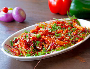 Honey Chilli Potato