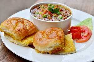 Jain Semi Special Pav Bhaji (2 Pav's)