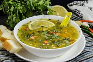 (veg) Lemon Coriander Soup