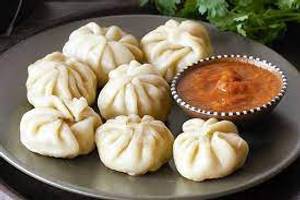 Veg steam momo
