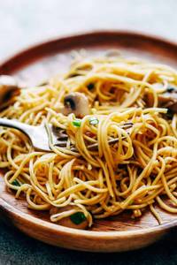 Mushroom Noodles