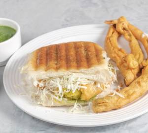 Cheese Mayo Vada Pav 