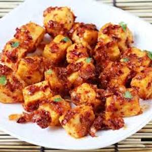 Paneer garlic