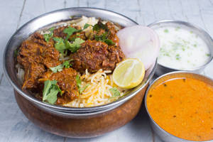 Chicke Frybit Biryani