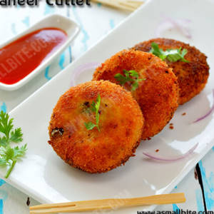 Paneer Cutlet