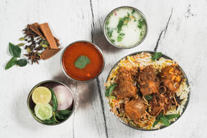 Gongura Chicken Biryani