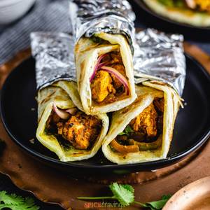 Paneer Bhurji Roll