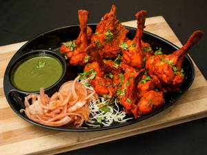 Grilled Chicken Lollipop