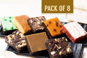 Assorted Premium Brownies Pack (8 pcs)