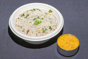 Jeera Rice With Dal