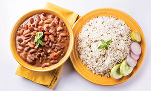 Rajma Rice Combo