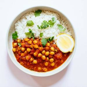 Rice With Chola Masala