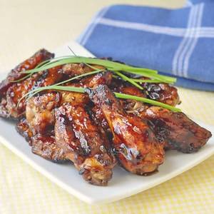 Wings Tosse With Bbq Sauce