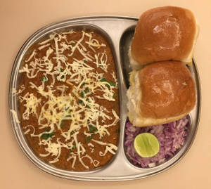 Cheese Pav Bhaji