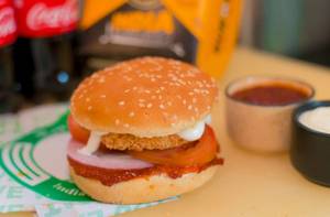 Desi Paneer Burger