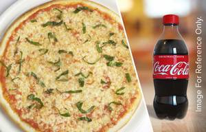 P-7 Margherita Pizza + Coke 250 ml Pet Bottle