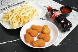Chef Chicken Nugget Combo Meal (6 Pcs)