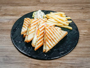 Cheese Chutney Sandwich (Grilled)