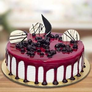 Exotic Blueberry Cool Cake