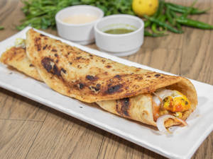 Paneer Tikka Kathi Roll