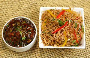 Veg Manchurian Combo