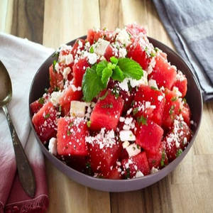 Watermelon & Feta Cheese Salad