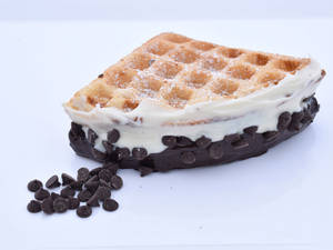 Dark And White Waffle