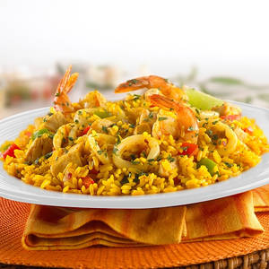 Caribbean Seafood & Chicken Rice