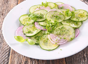 Onion Cucumber Salad 