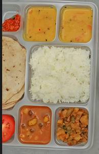Full Rice Meal Thali