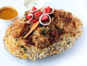 Family Pack Chicken Biryani (Servers 4)