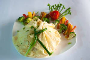 Mix Meat Egg Wrap Fried Rice