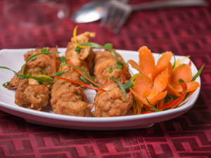 Chicken Wrapped Prawns