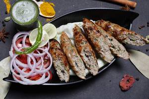 Chicken Rimjhim Seenk Kebab(4pcs Pure Chicken Kebab)