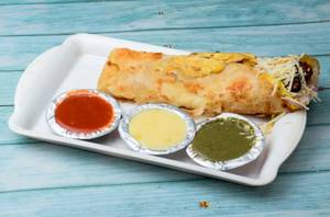 Chicken Kathi Kabab Egg Roll